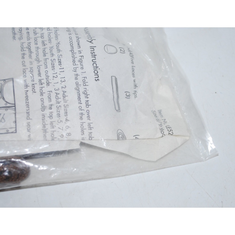 Leather Moccasin DIY Craft Kit Size 8/9 – New, Never Used - Picture 3 of 4